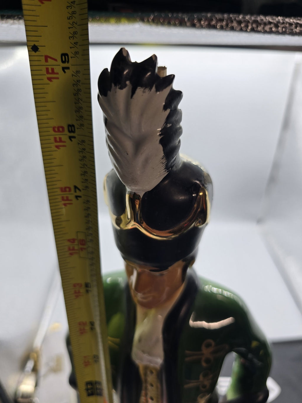 Irish Mist Soldier Decanter 19” Tall In The Irish Brigade Austrian Army
