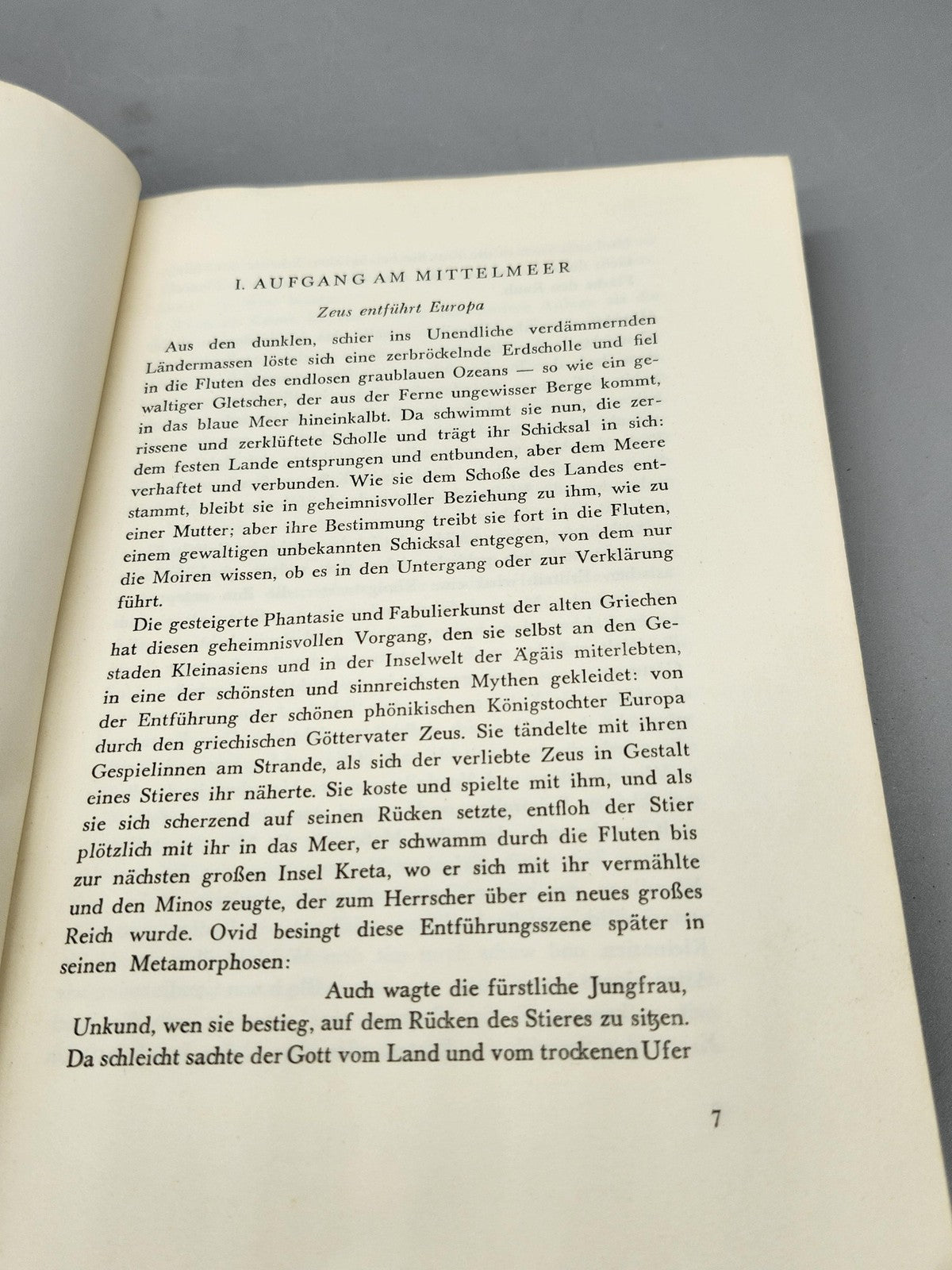 Vintage Das Abenteuer Des Abendlandes F. Lussy Cream HC Diederichs Germany 1950