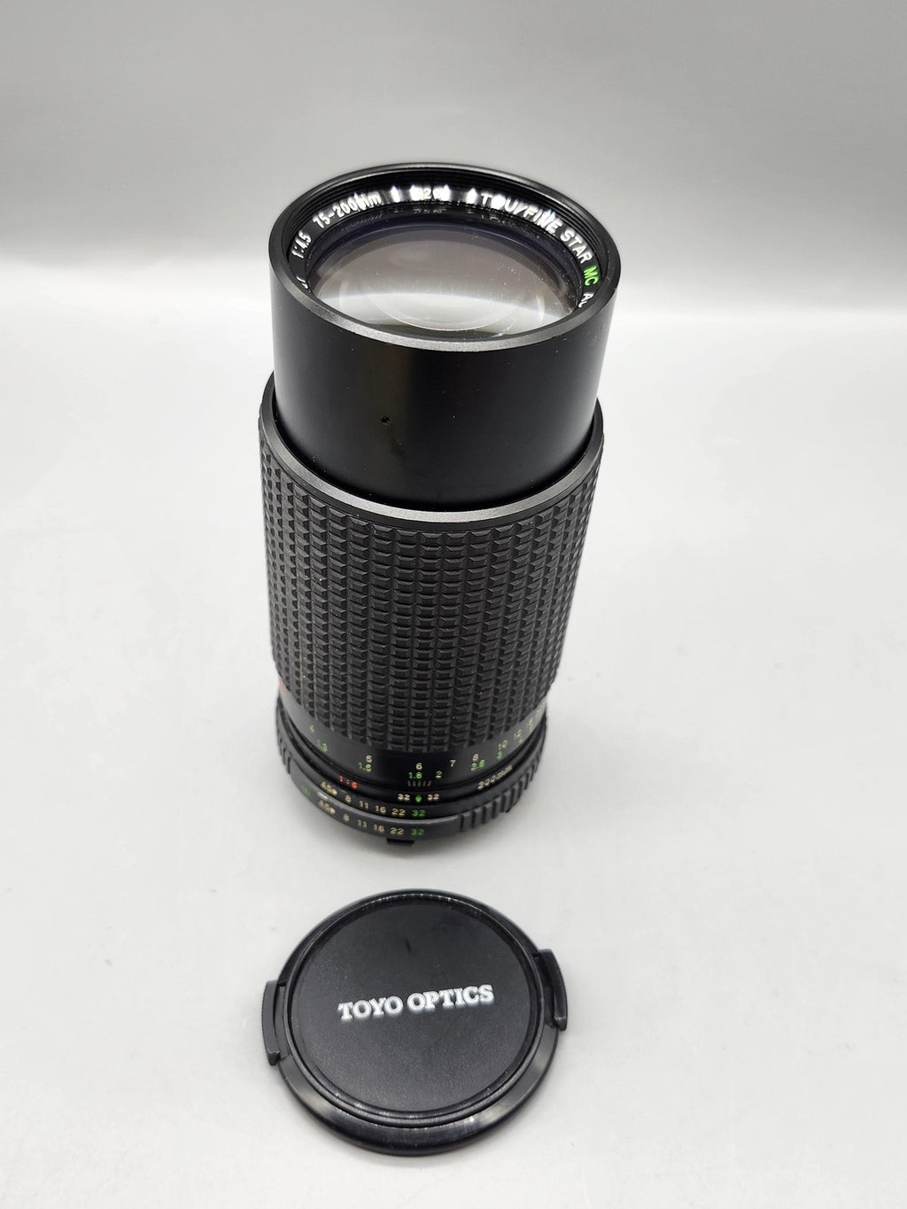 Vintage TOU/FIVE STAR 75-200mm F/4.5 MC Auto Macro Zoom Lens Pentax K Japan