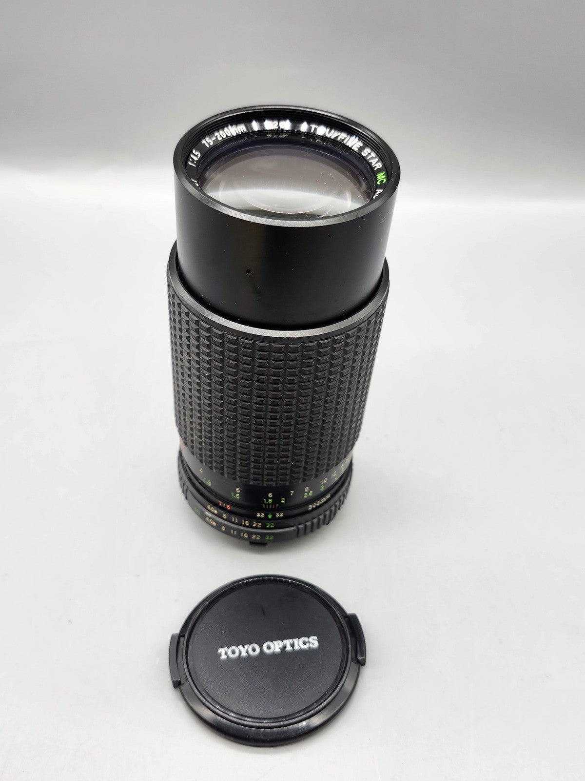 Vintage TOU/FIVE STAR 75-200mm F/4.5 MC Auto Macro Zoom Lens Pentax K Japan