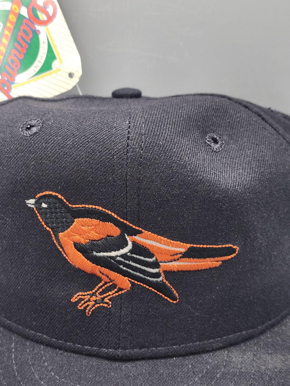 Vintage Baltimore Orioles Hat Cap Fitted Mens 6 7/8 MLB Baseball New Era 90s