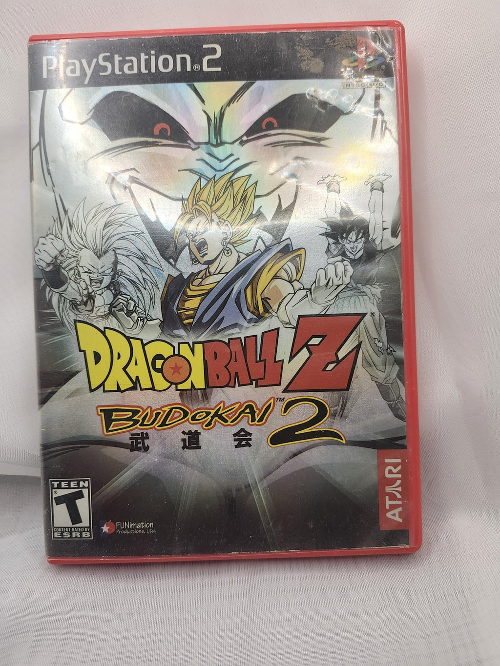 Dragon Ball Z Budokai 2 Sony PlayStation 2 Game CIB Atari NTSC-U/C 2003 T