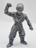 Vintage Dragon Ball Z Krillin Action Figure Silver Plastic Toy Loose Anime