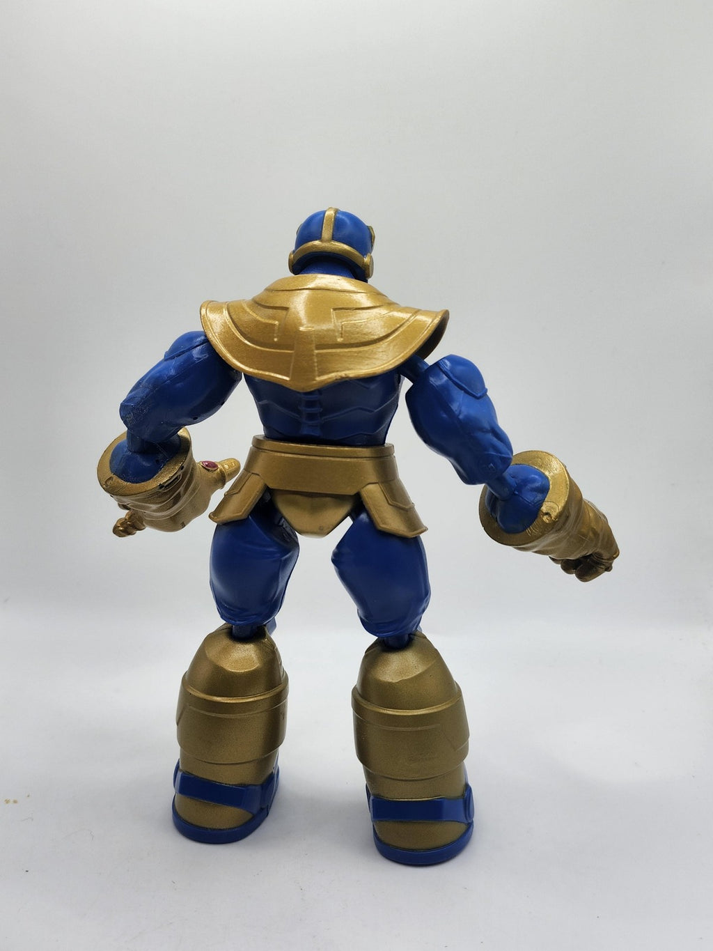 Marvel Thanos Action Figure Hasbro 9in Infinity Gauntlet Blue Gold Loose