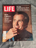 Vintage Life Dick Cavett Reagan The Big Conservative Pitch Magazine 1970 USA