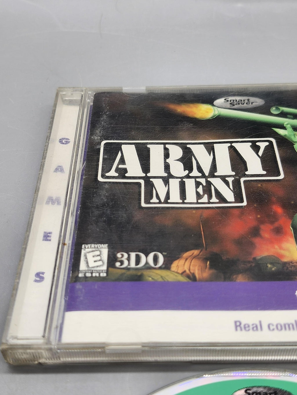 Army Men PC Windows 95 98 CD-ROM Game Disc Case 3DO E 1999 Action Strategy War