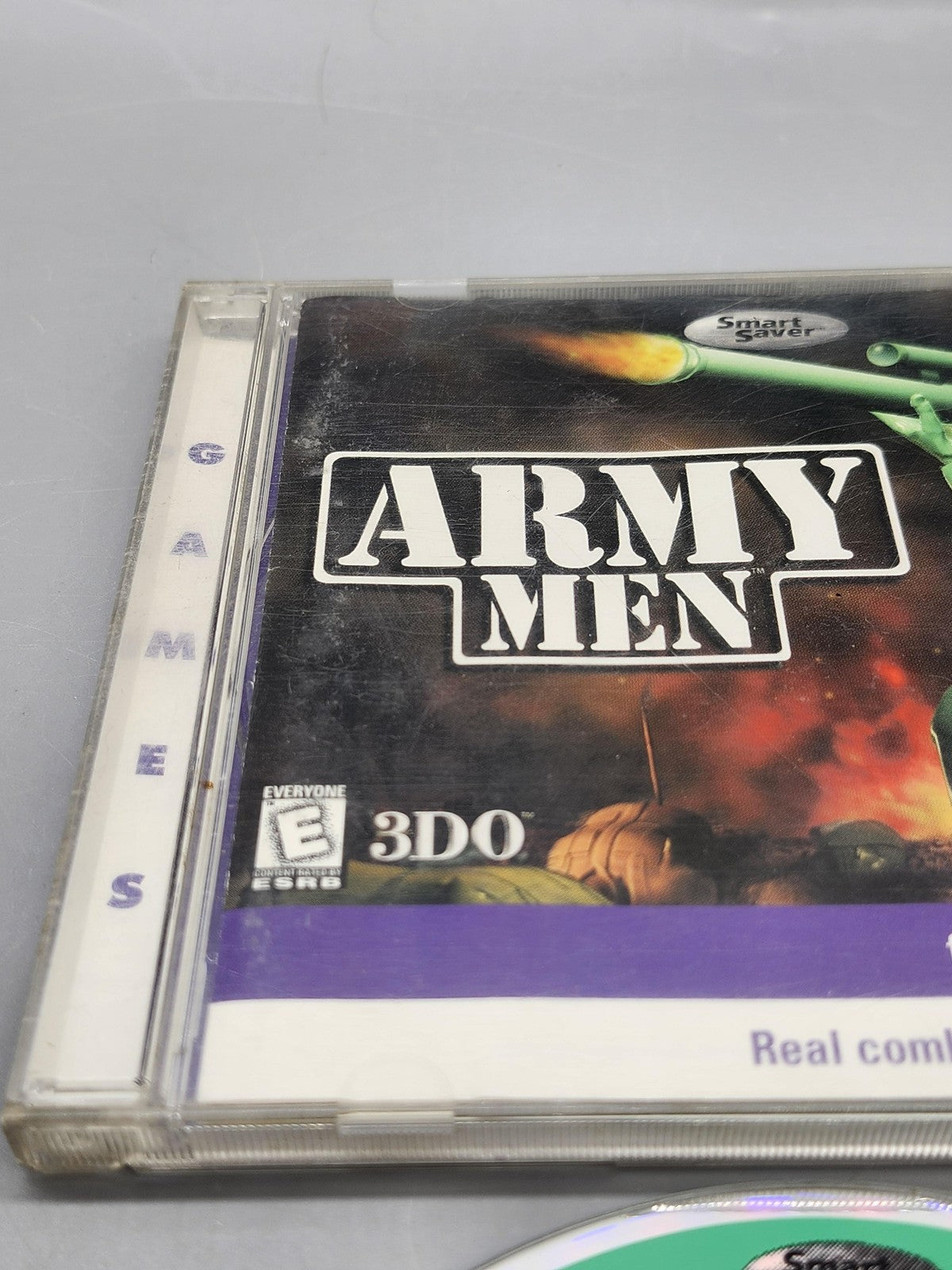 Army Men PC Windows 95 98 CD-ROM Game Disc Case 3DO E 1999 Action Strategy War