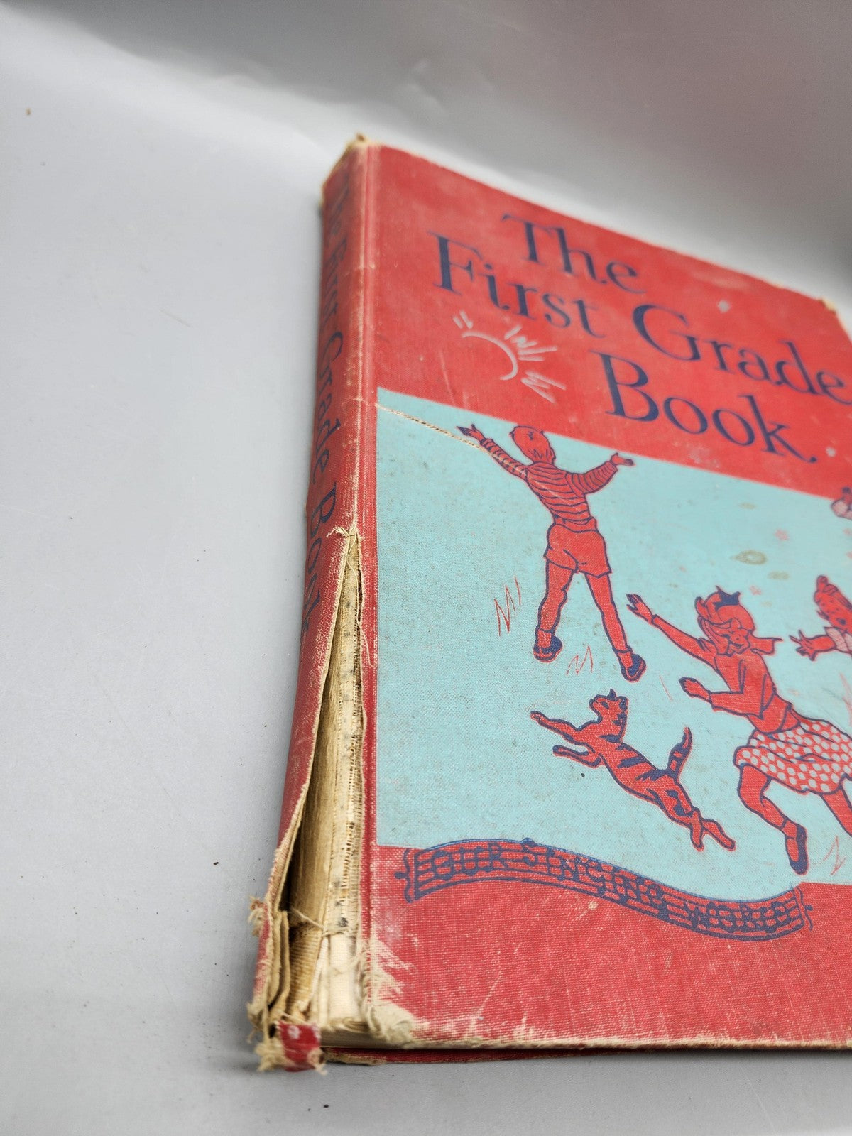 Vintage First Grade Book Pitts Glenn Watters Ginn Red HC Music Songbook USA