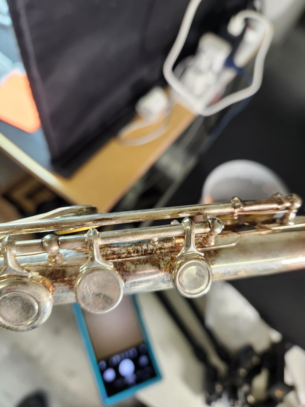 Blessing C Concert Student Flute Silver Closed Hole Straight Headjoint Case USA