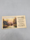 Vintage Rochester Shellac Co Rochester NY Advertising Trade Card Scenic Art...