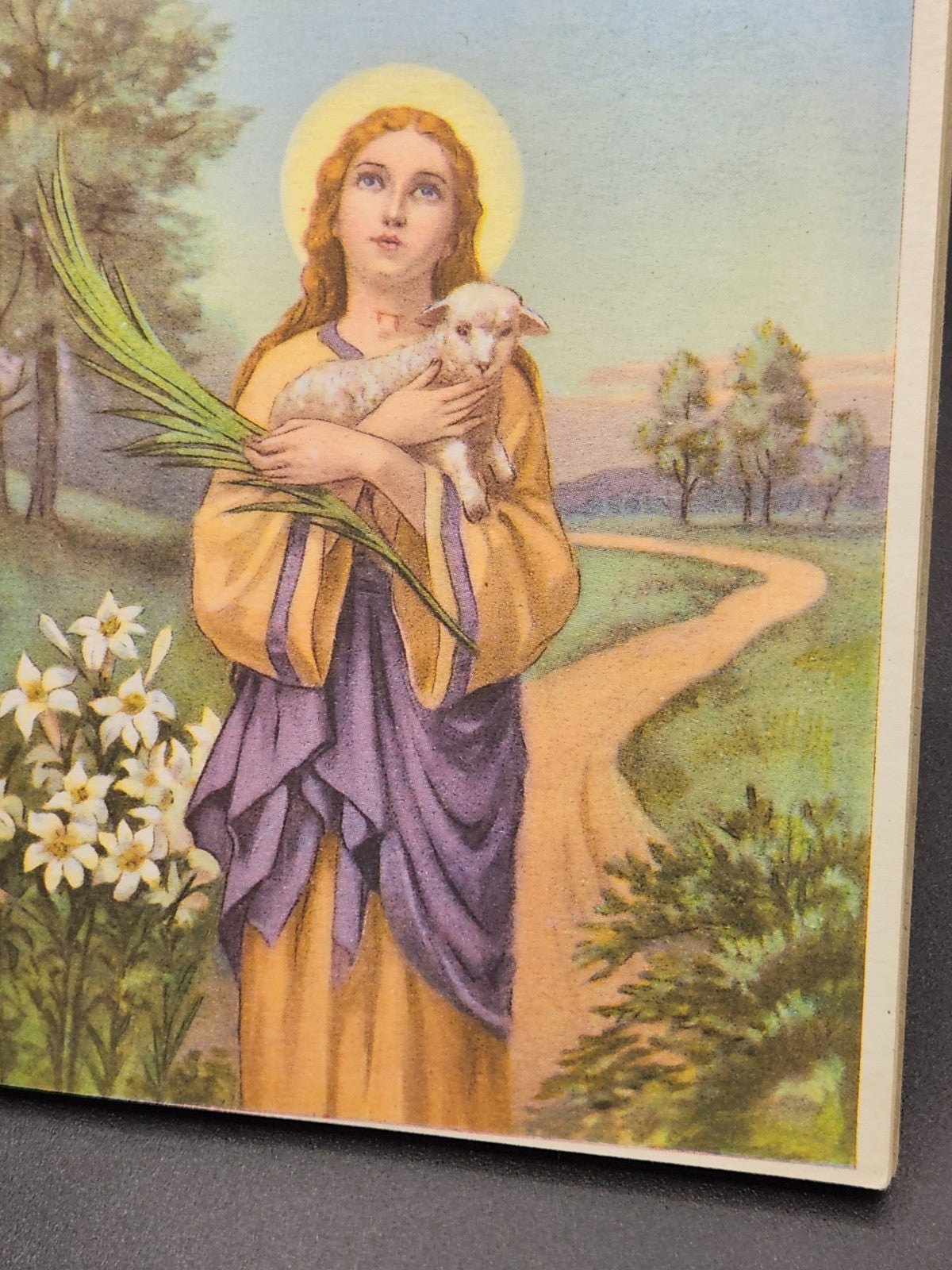 Vintage Miniature Stories Of The Saints Book Two Rev Daniel A Lord
