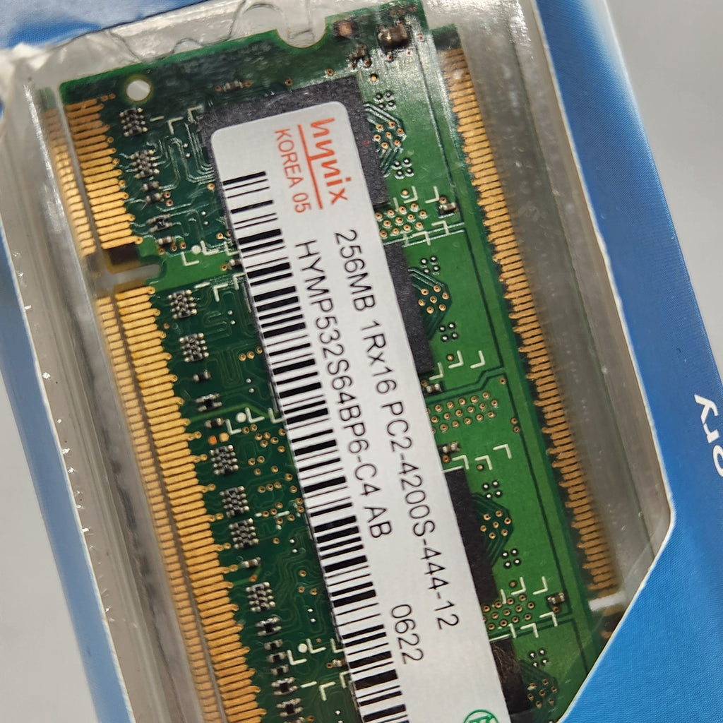 Crucial 256MB DDR2 Laptop RAM PC2-4200S 533MHz Hynix Memory Module