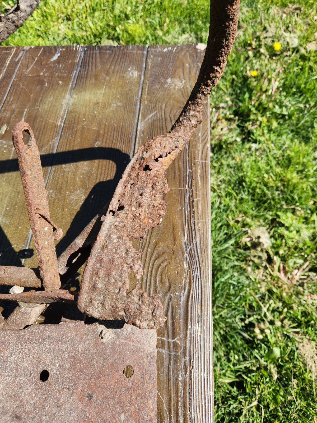 Antique SIMPLEX Early Motorcycle /  Bicycle Frame Springer Fork  Project 1930S