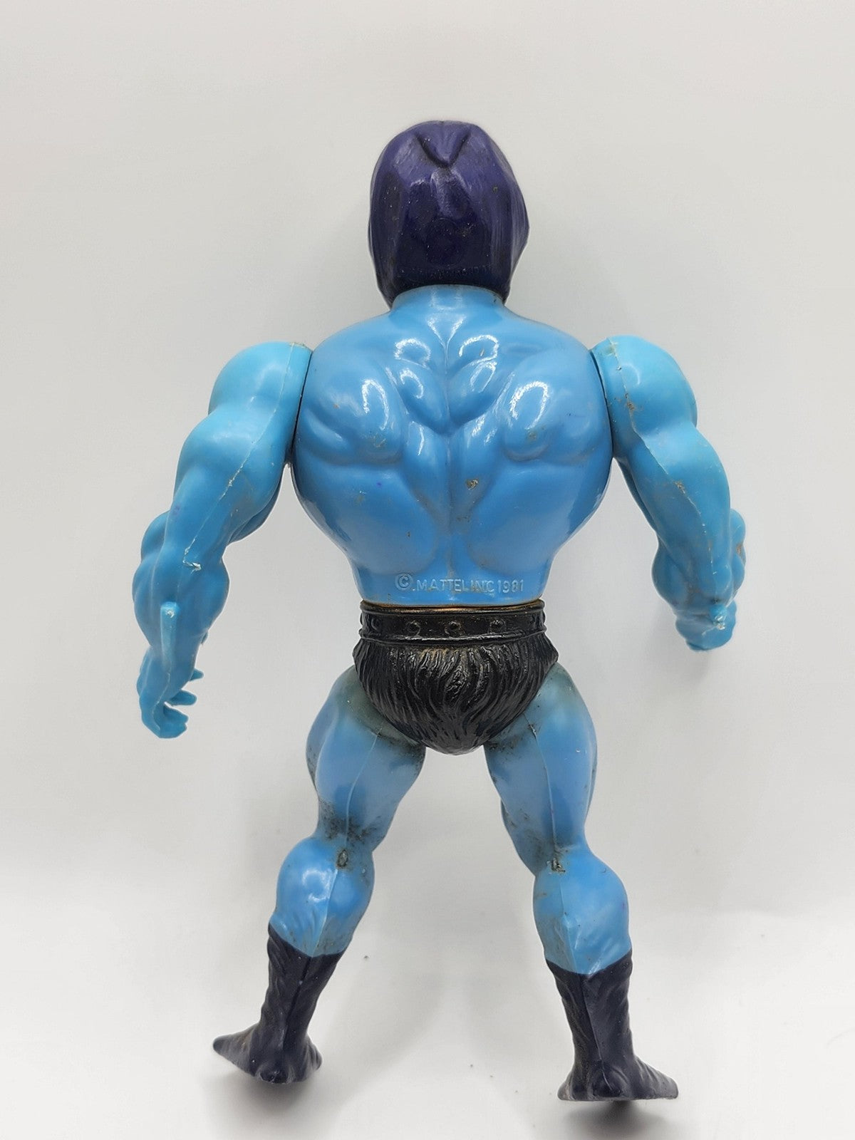Vintage Masters Of Universe Skeletor Action Figure Mattel 1981 Blue Toy Loose