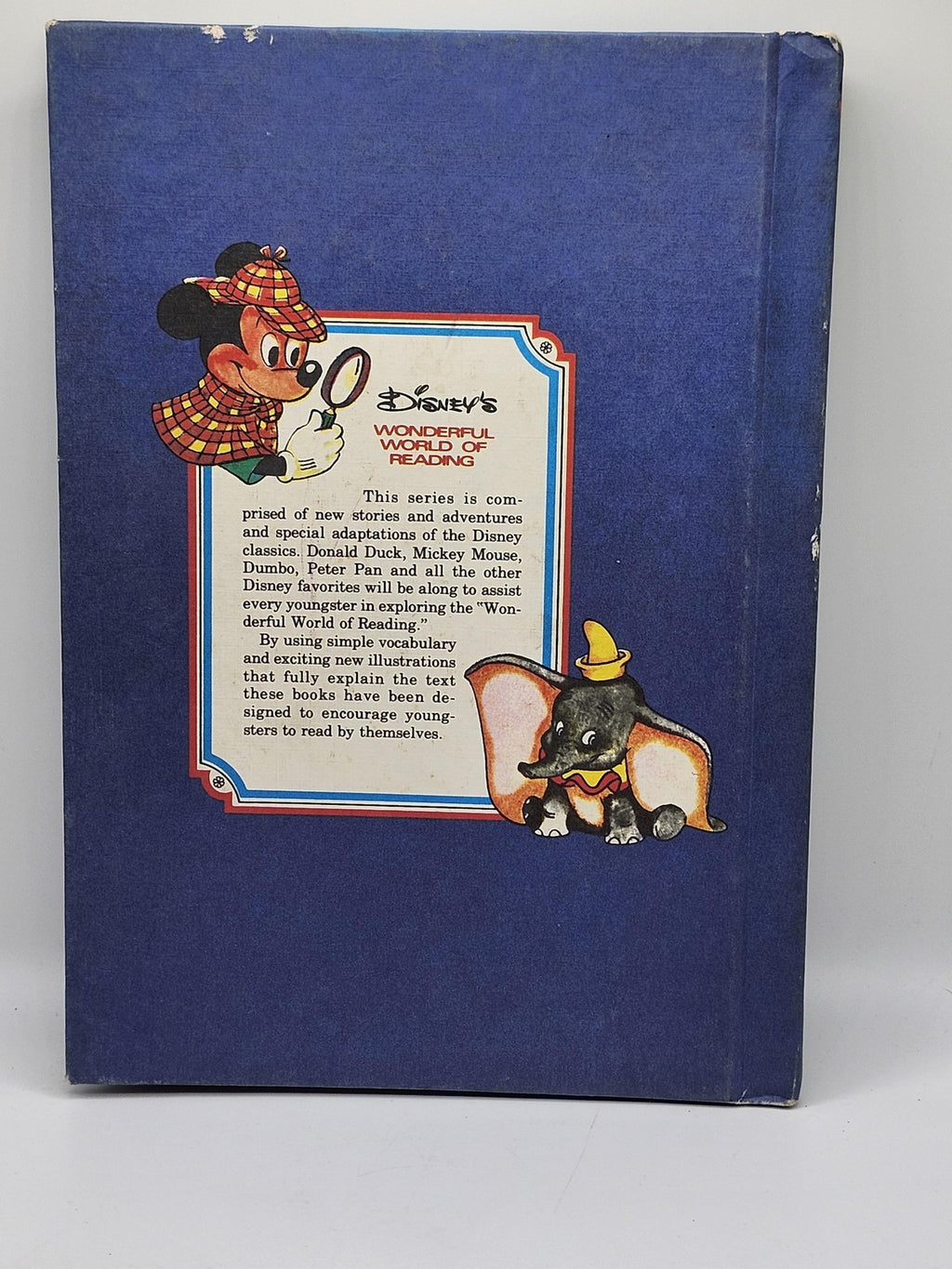Vintage Sorcerer's Apprentice Walt Disney Blue HC Kids Picture Book 1973 USA