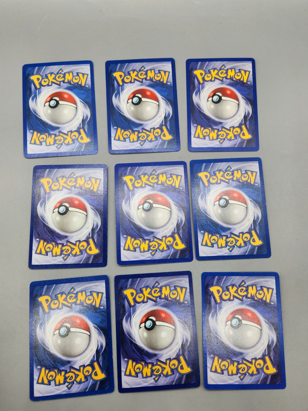 Vintage Pokémon Card Lot Team Rocket Jungle Fossil Base Set 9 Cards WOTC