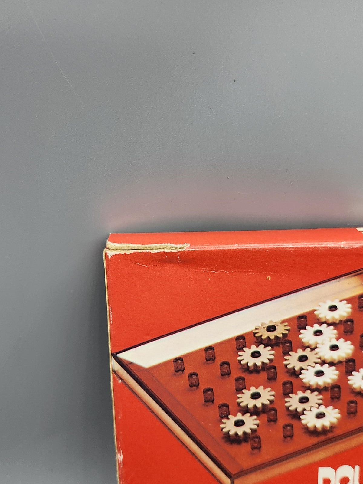 Vintage 1975 Tactica Power Game Strategy Board Game Gears Toy Retro Tabletop