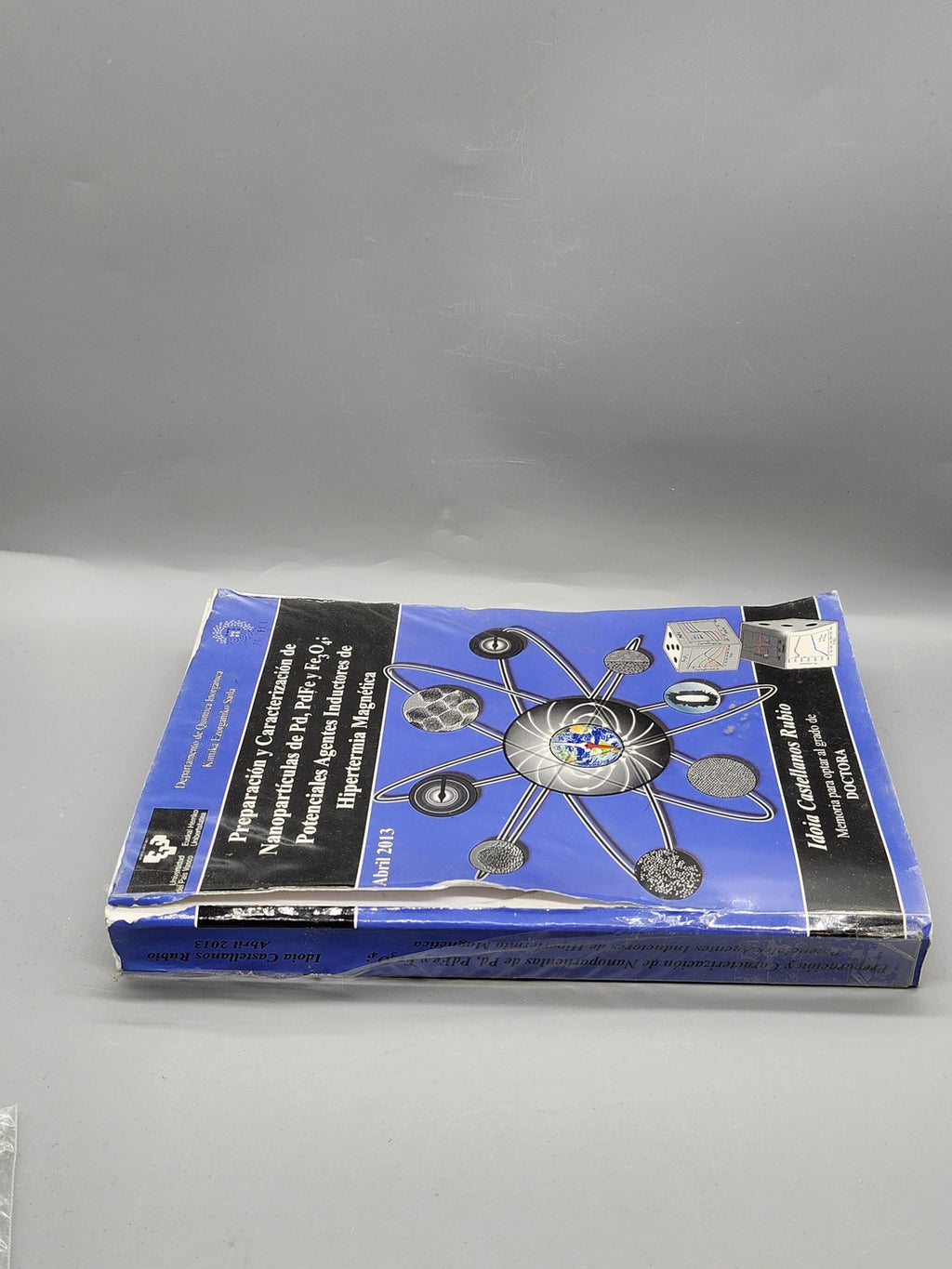 Preparación Nanopartículas Pd PdFe Fe3O4 Idoia Castellanos Blue PB Hipertermia
