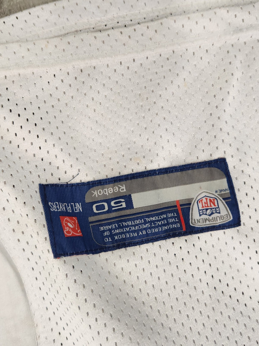 Signed Fred Jackson Buffalo Bills Reebok On Field Jersey Size 50 White NFL