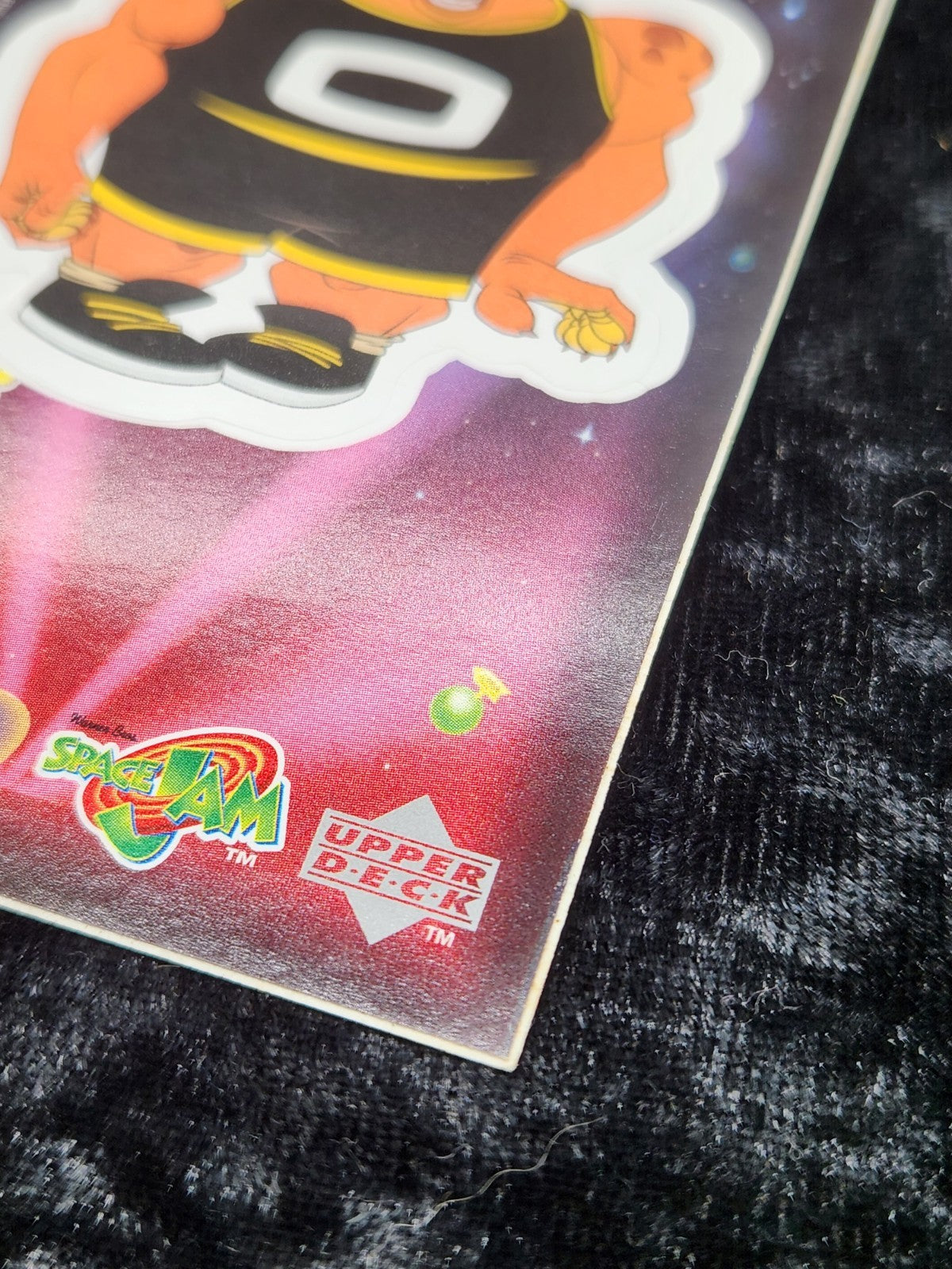 1997 Space Jam Cosmic Showdown CS27 Pound Monstars Sticker Card Upper Deck