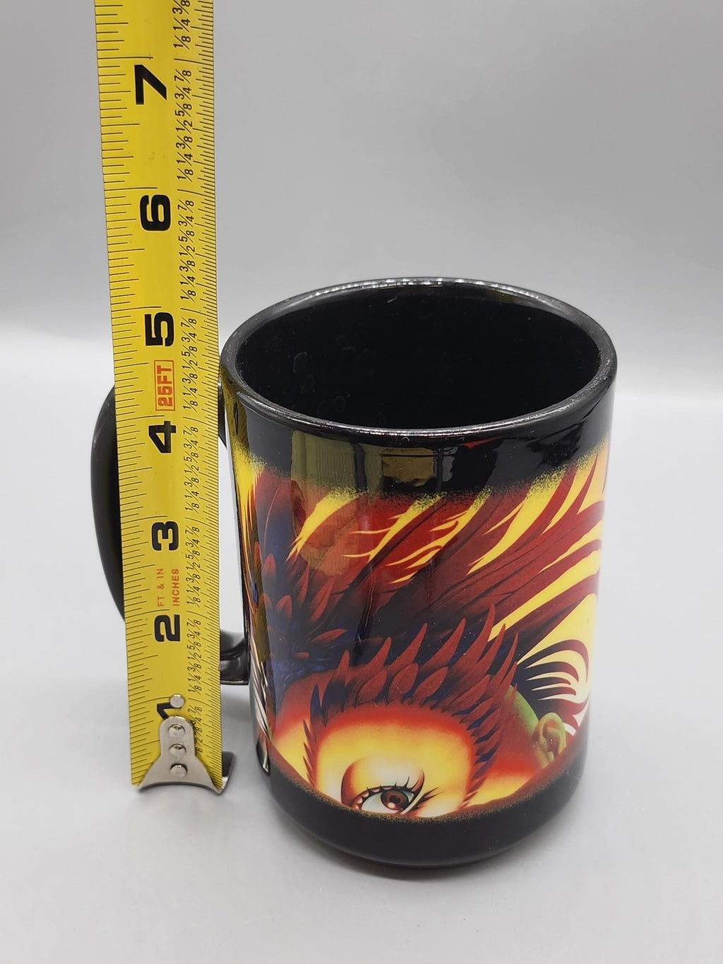 Cirque Du Soleil Mystere Coffee Mug Black Ceramic 14oz Logo Novelty Cup Decor