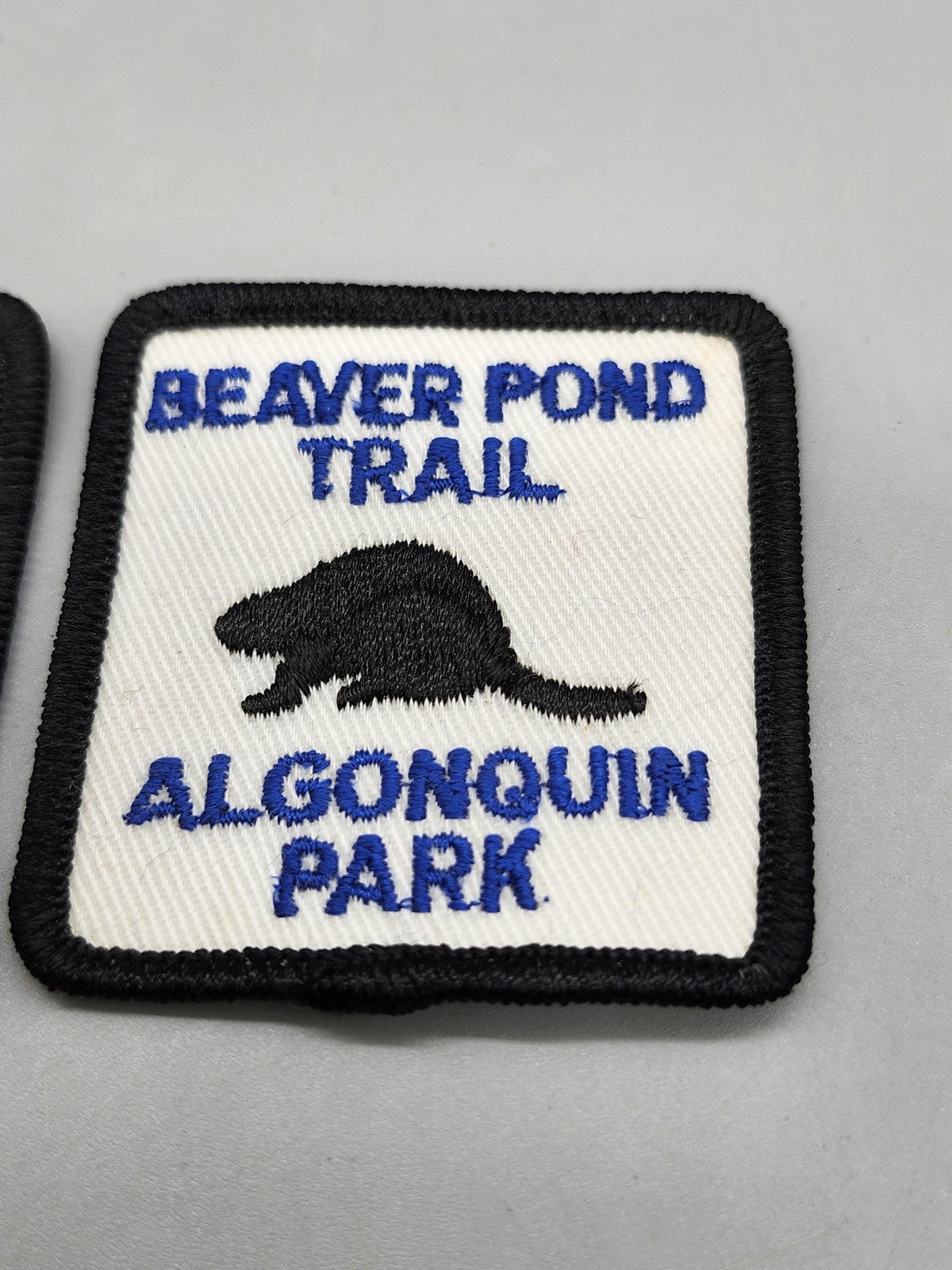 Algonquin Park Trail Patches Lot 3 Sew On Canada Multicolor Hiking Souvenir