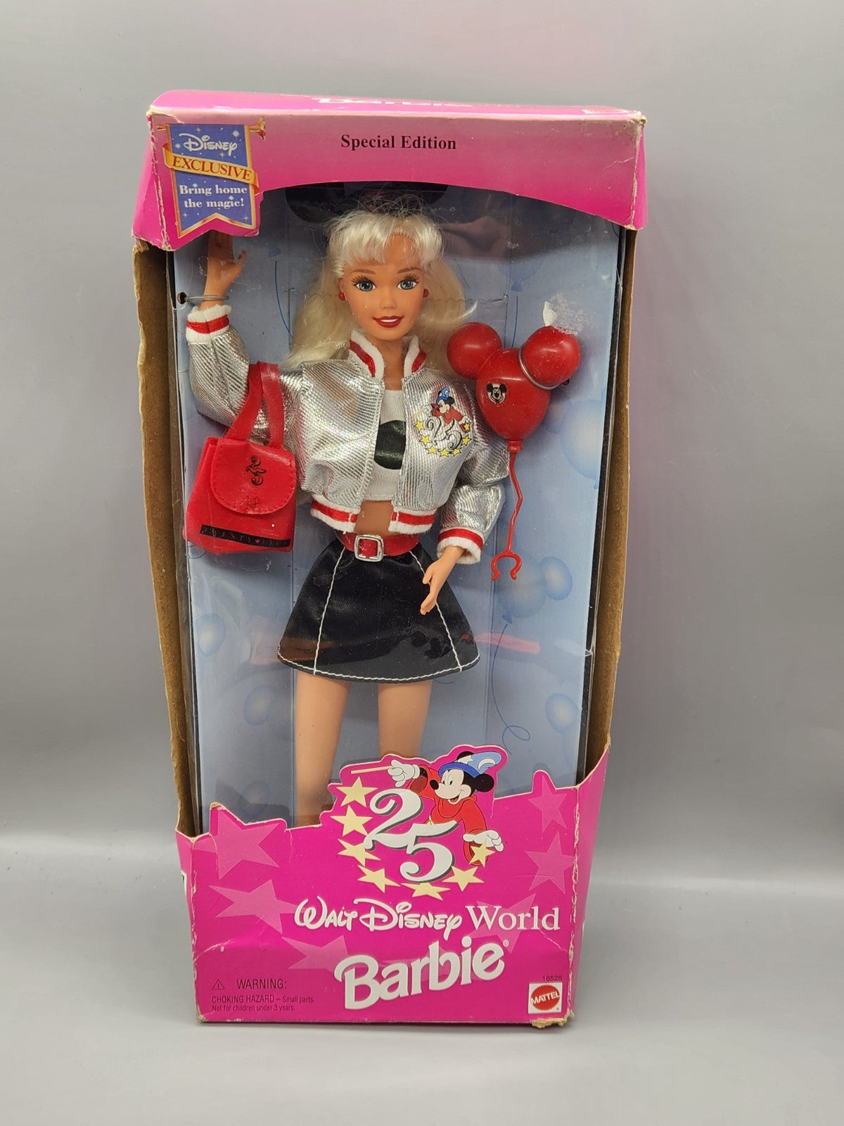 1996 Walt Disney World 25th Anniversary Barbie Special Edition #16525
