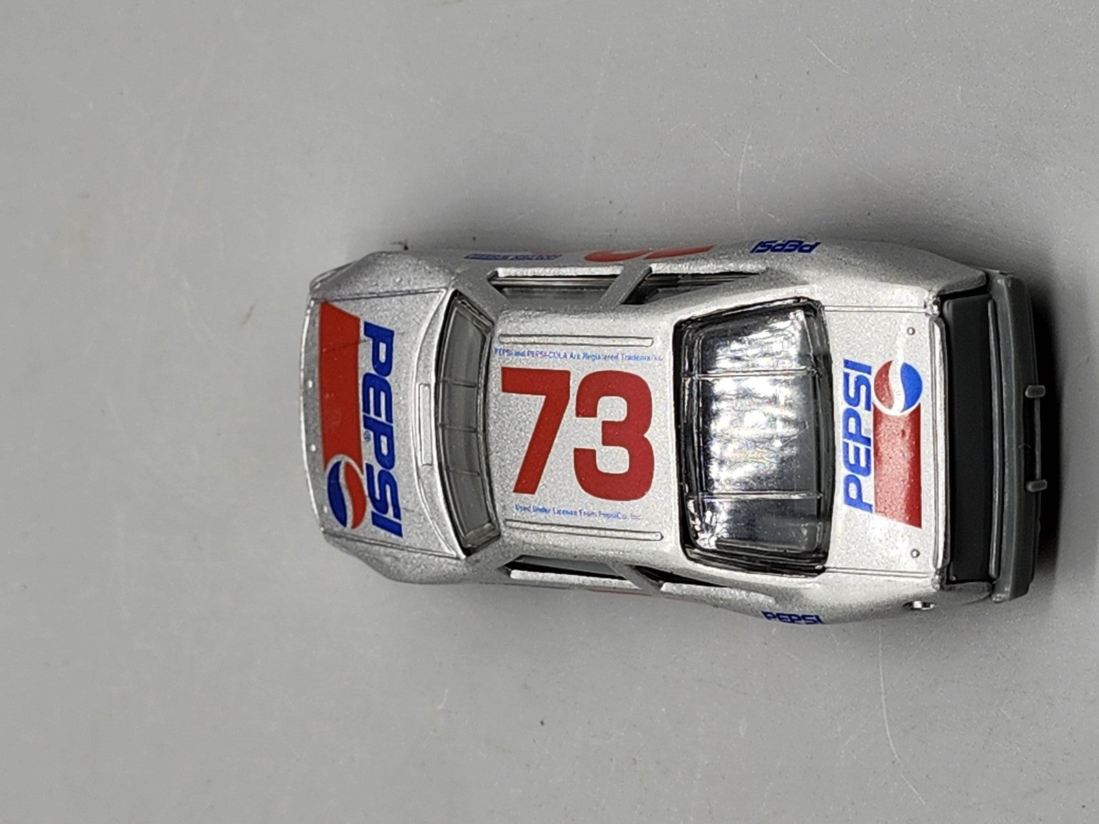Golden Wheel Pepsi #73 1:64 Silver Diecast NASCAR Stock Race Car Toy Collectible