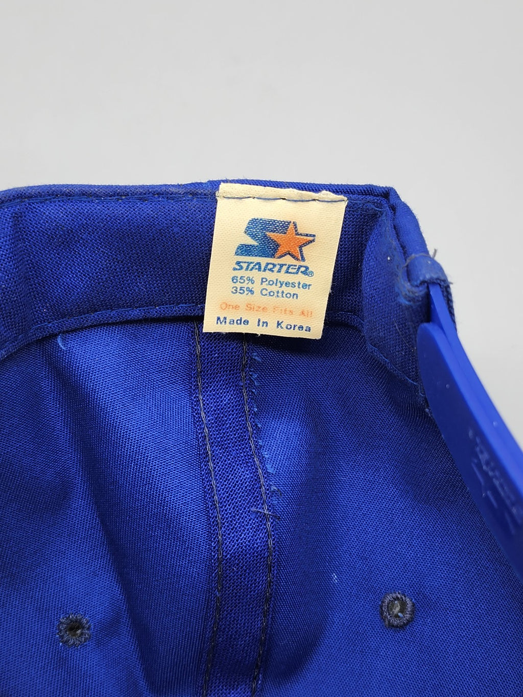 Vintage Starter Kansas Jayhawks Snapback Hat Made in Korea NCAA Cap