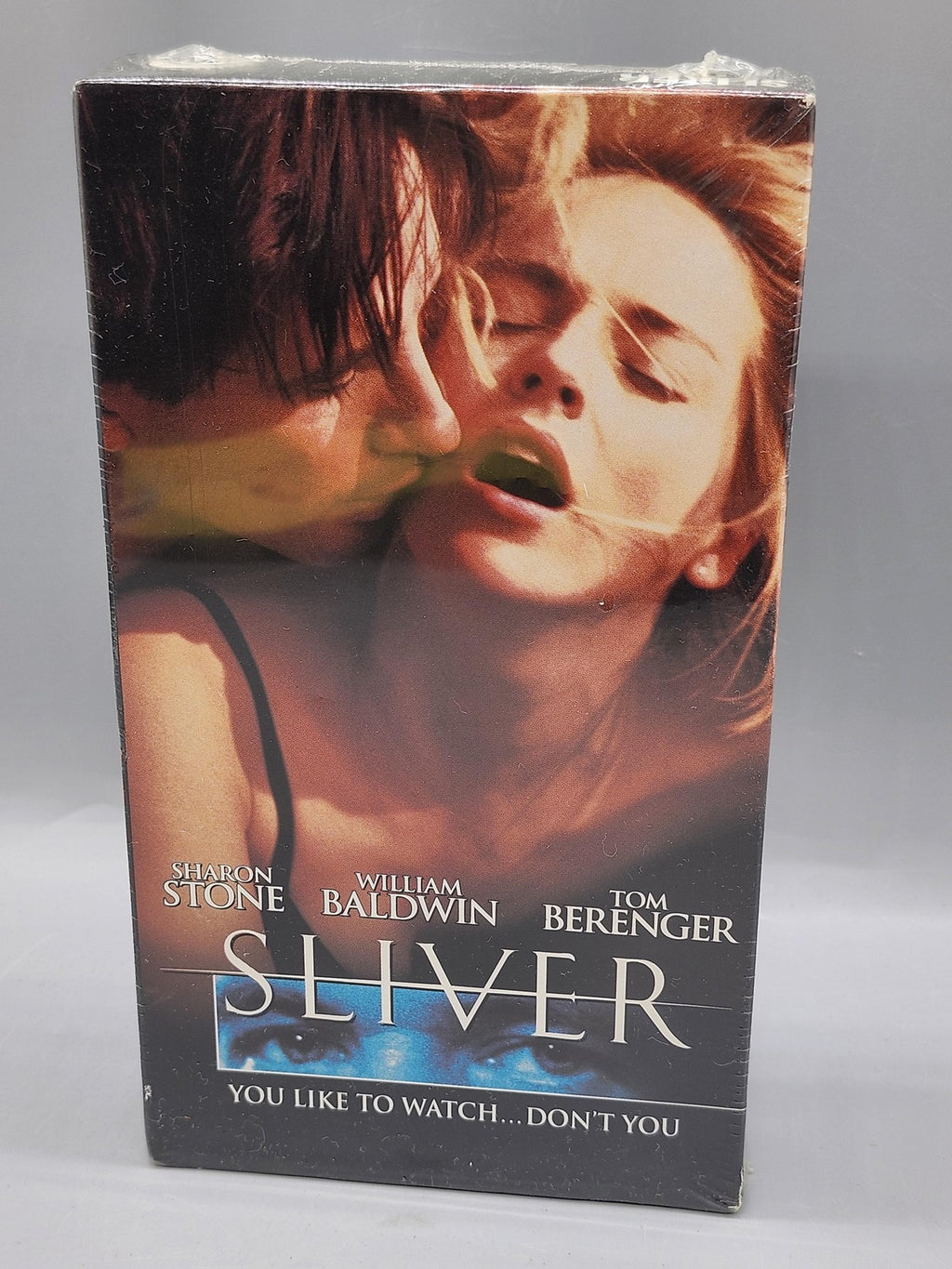 Vintage Sliver VHS Tape 1993 Paramount Erotic Thriller R NTSC USA Movie ER