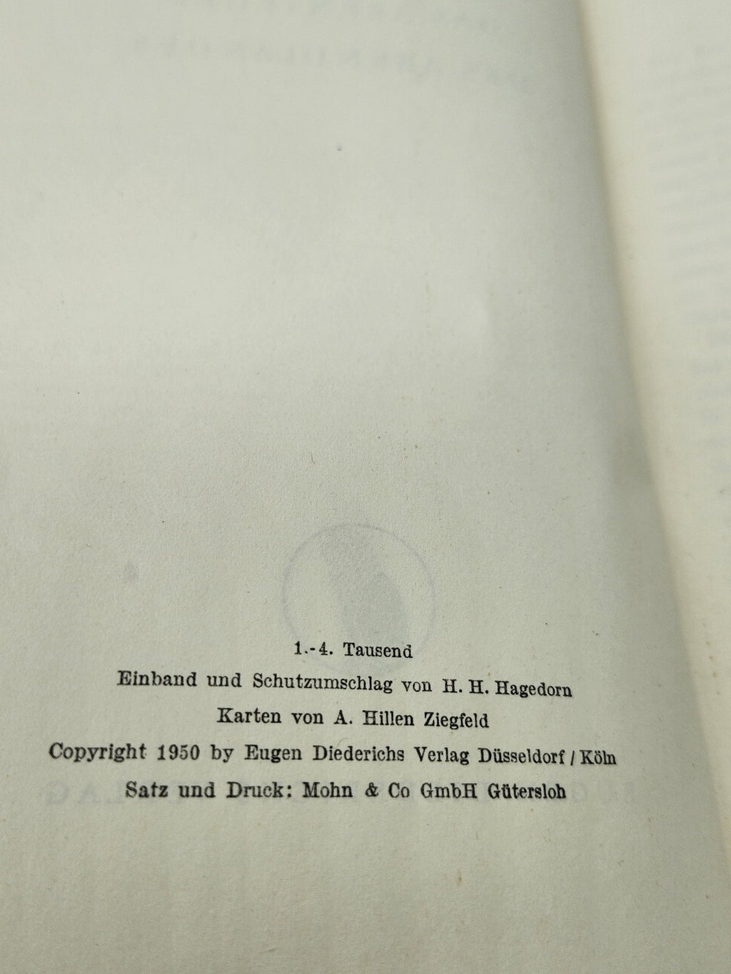 Vintage Das Abenteuer Des Abendlandes F. Lussy Cream HC Diederichs Germany 1950