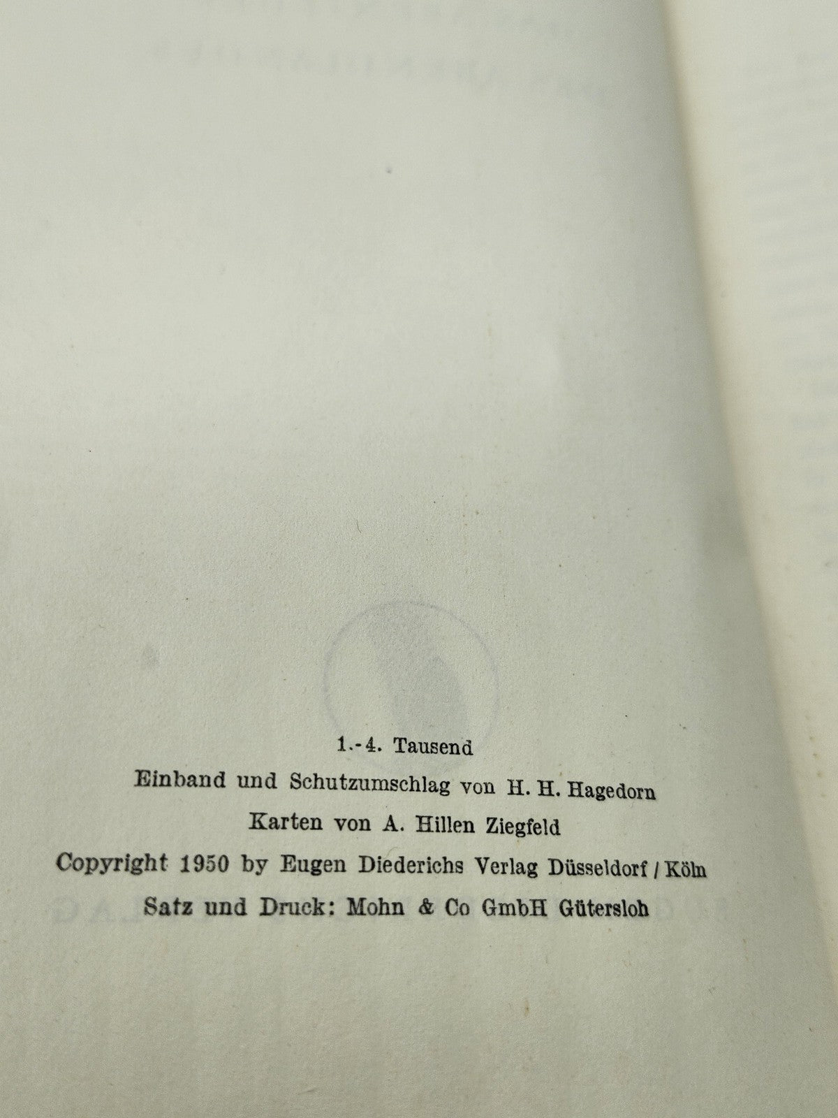 Vintage Das Abenteuer Des Abendlandes F. Lussy Cream HC Diederichs Germany 1950