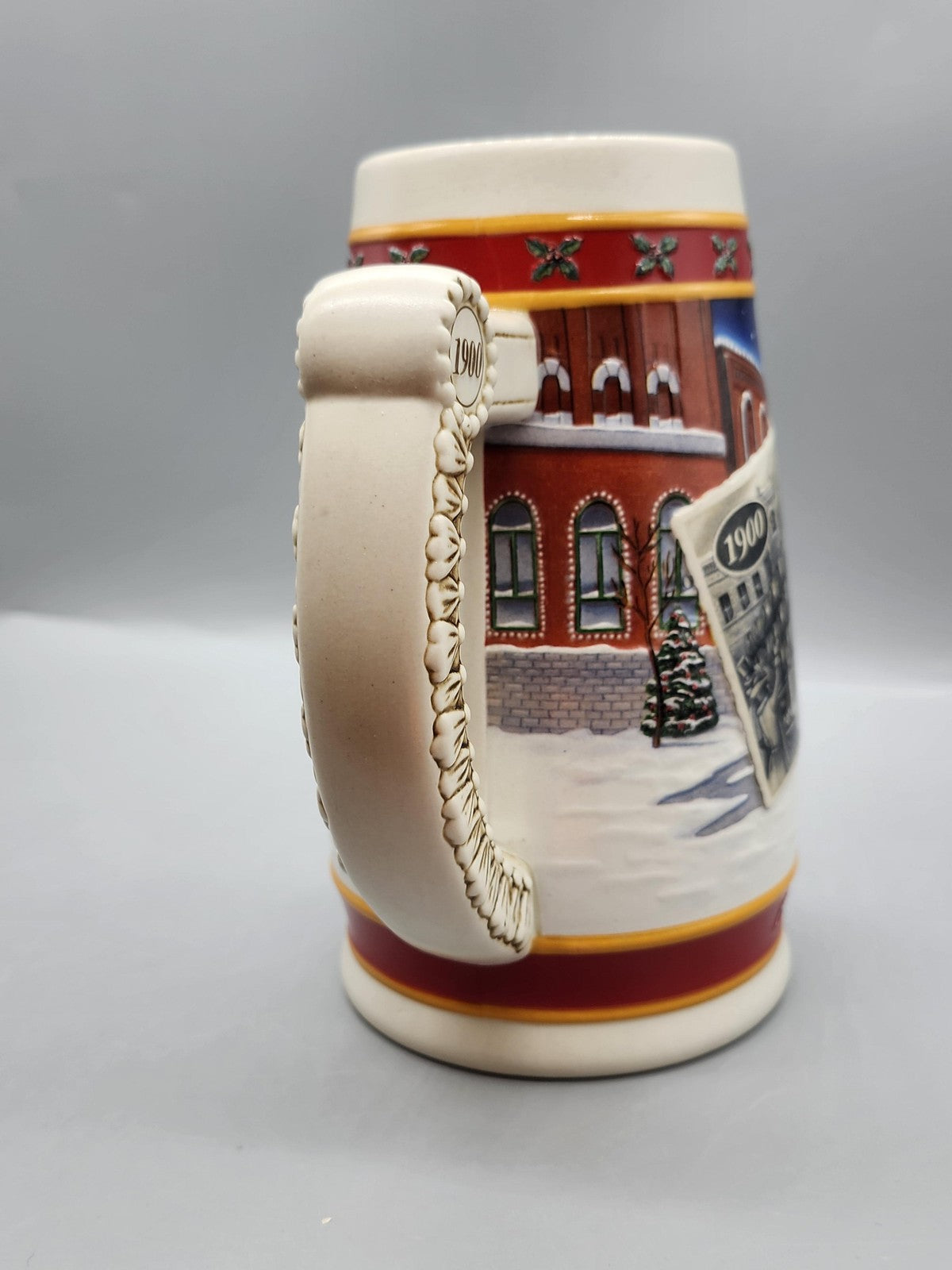 Vintage 1999 Budweiser Century Of Tradition Clydesdales Stein CS389 Ceramarte