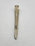 Hair Clip Barrette Womens One Size Gold Metal Beaded Pearl Formal Wedding
