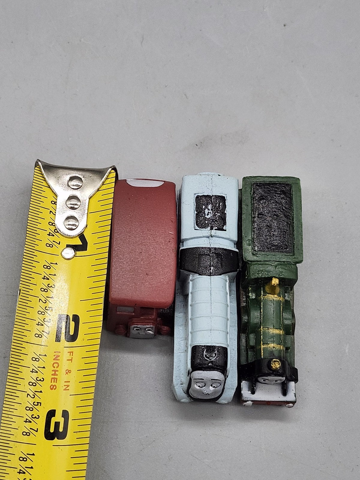 Thomas & Friends Train Car Lot 3pc Diecast Zamak Toy Engines Multicolor Loose