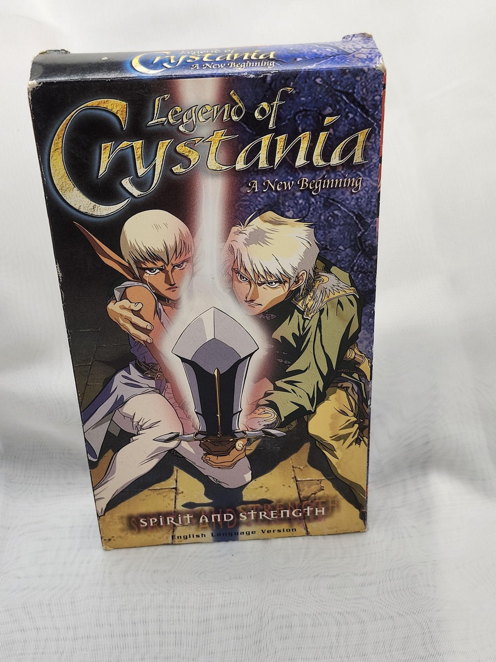 Vintage Legend Of Crystania A New Beginning VHS ADV Films Anime Japan Eng Dub