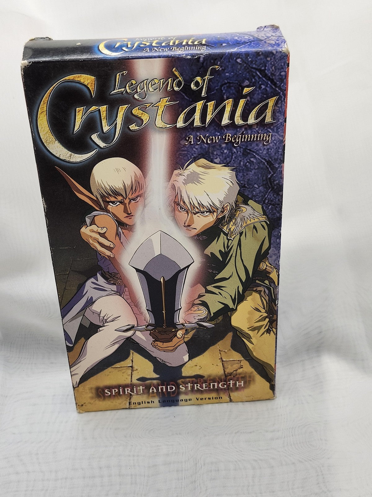 Vintage Legend Of Crystania A New Beginning VHS ADV Films Anime Japan Eng Dub