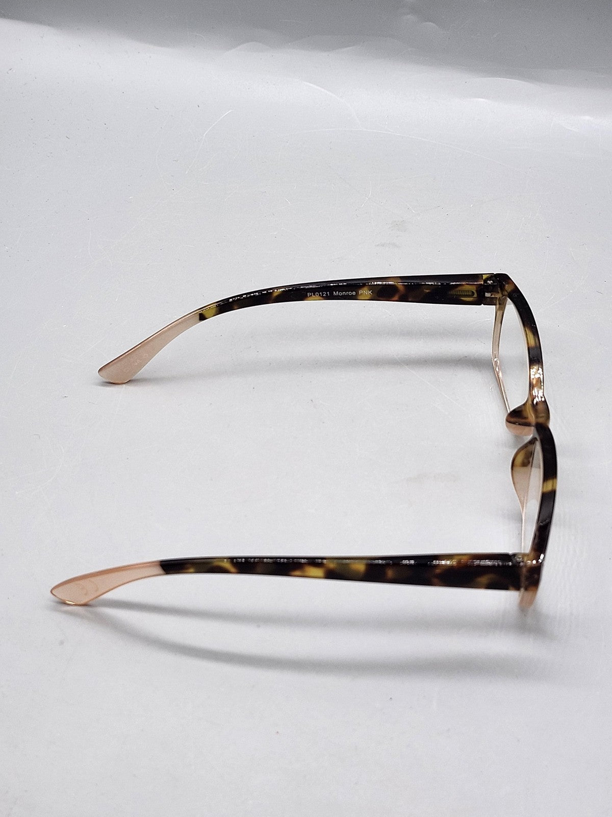 Foster Grant Reading Eyeglasses +2.75 Tortoise Pink Womens Monroe PL0121 Square
