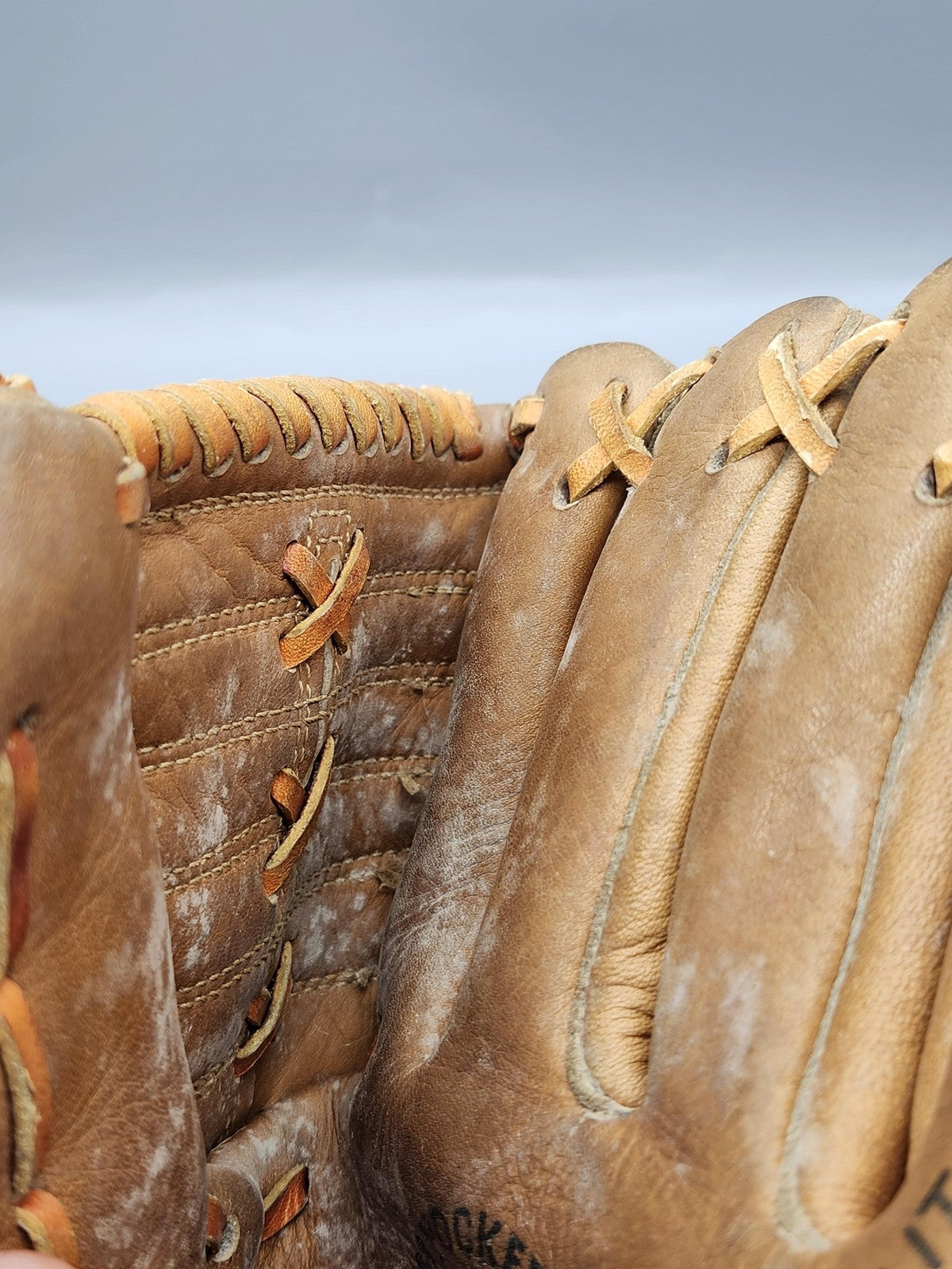 Vintage Spalding Rico Petrocelli 11 Infield Baseball Glove Brown Leather RHT