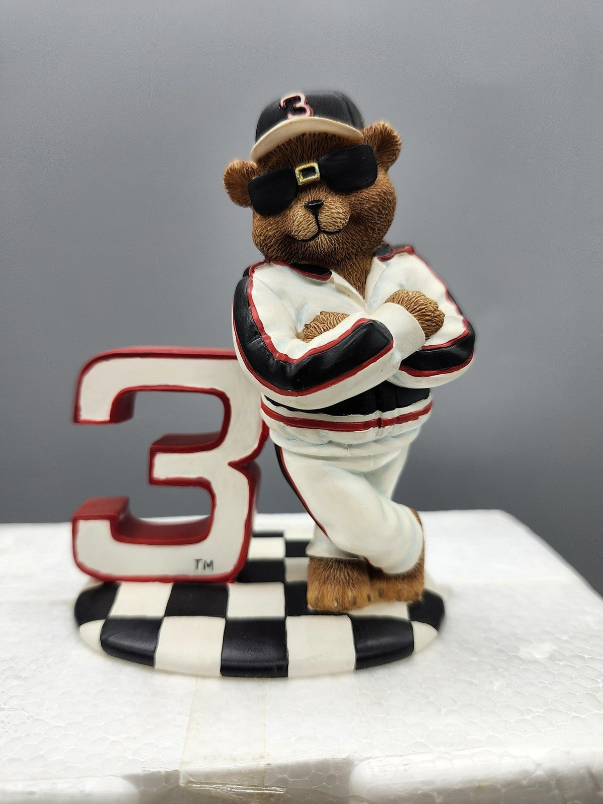 Vintage Dale Earnhardt NASCAR Intimidator Figurine Good Ole Bears One Size