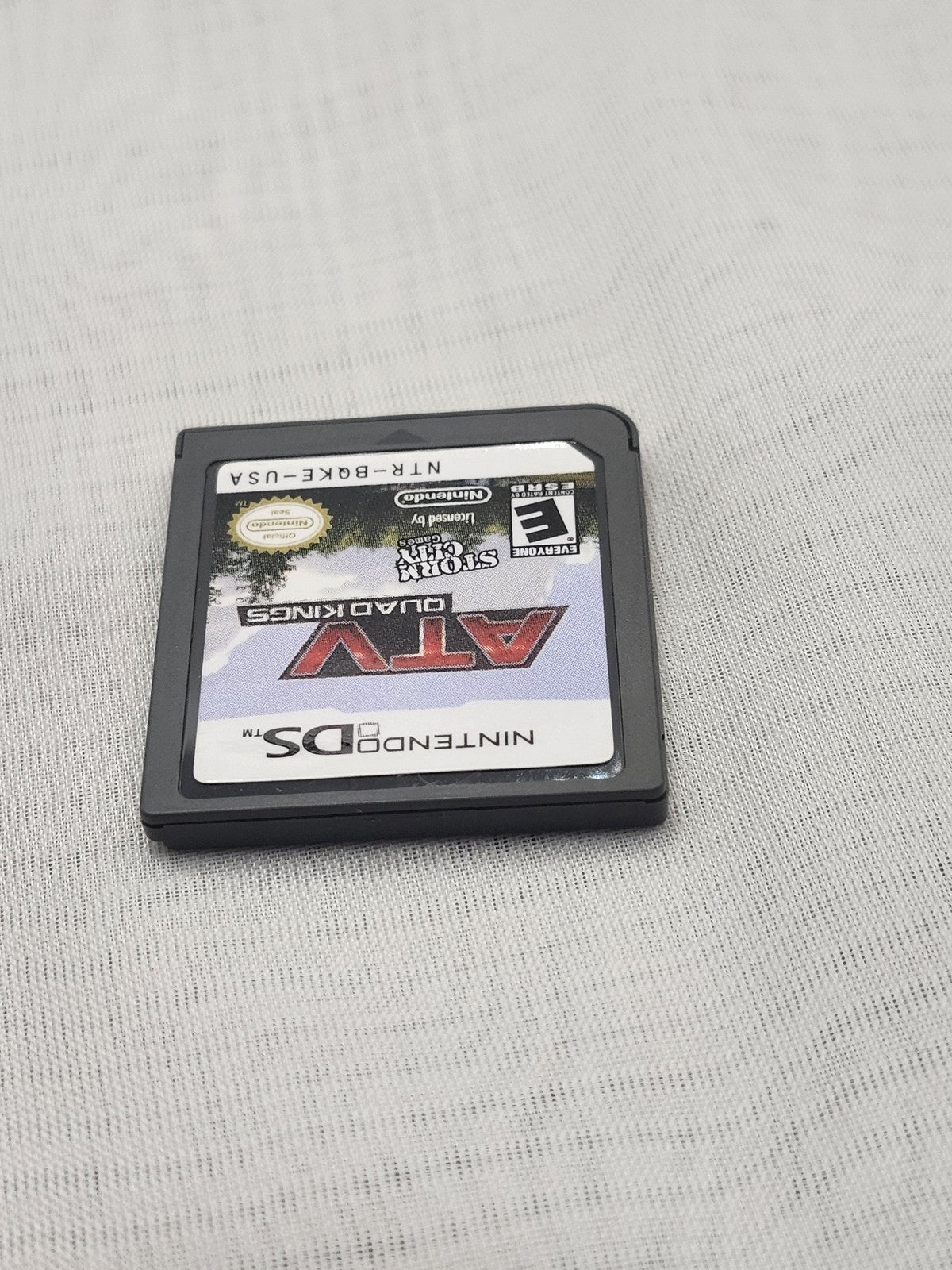 ATV Quad Kings Nintendo DS Game Cart Storm City Games NTSC-U/C E Racing Sports