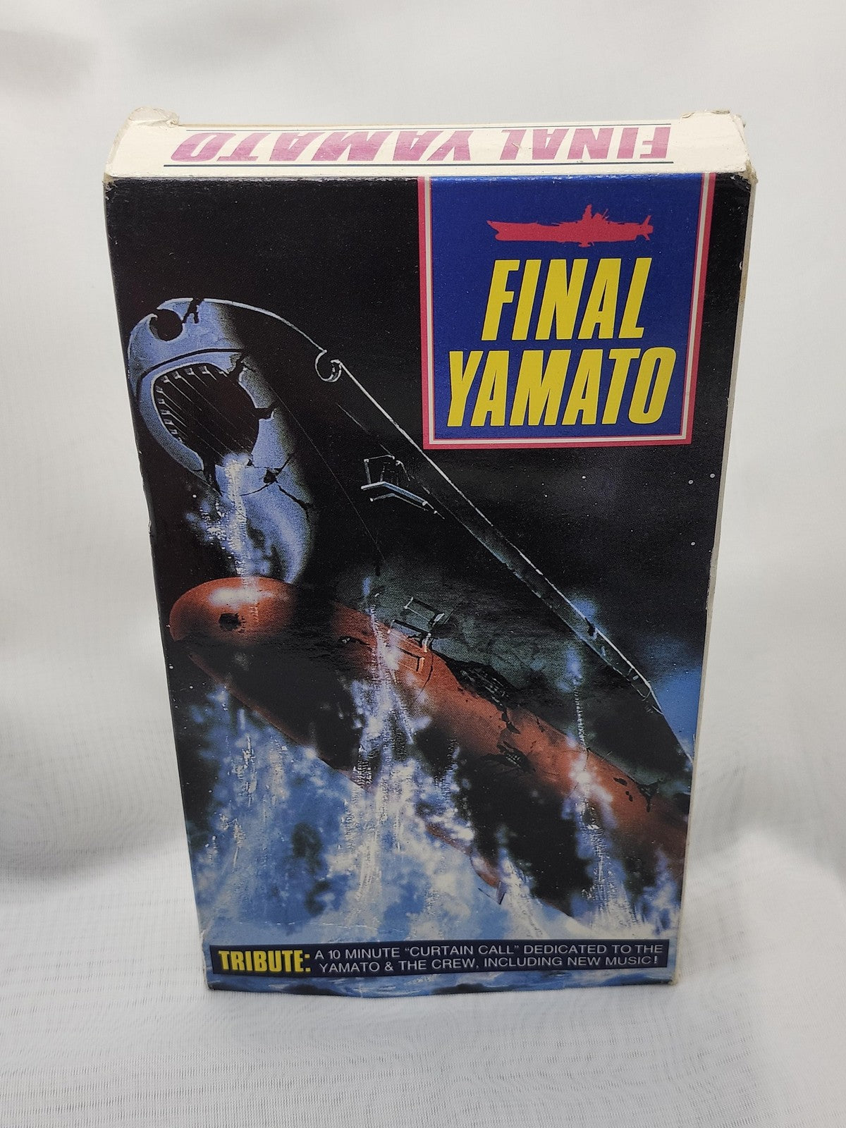 Vintage Final Yamato VHS Tape Voyager Anime Sci-Fi Subtitled 163 Min USA Movie