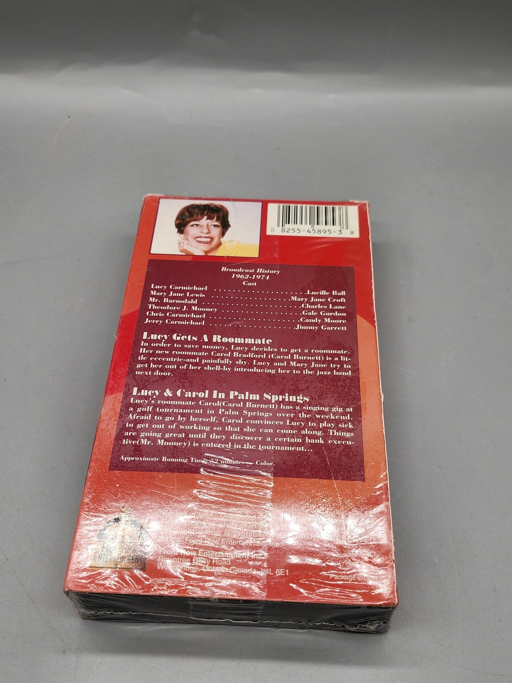Vintage The Lucy Show Lucy Gets A Roommate VHS Tape Carol Burnett TV Comedy