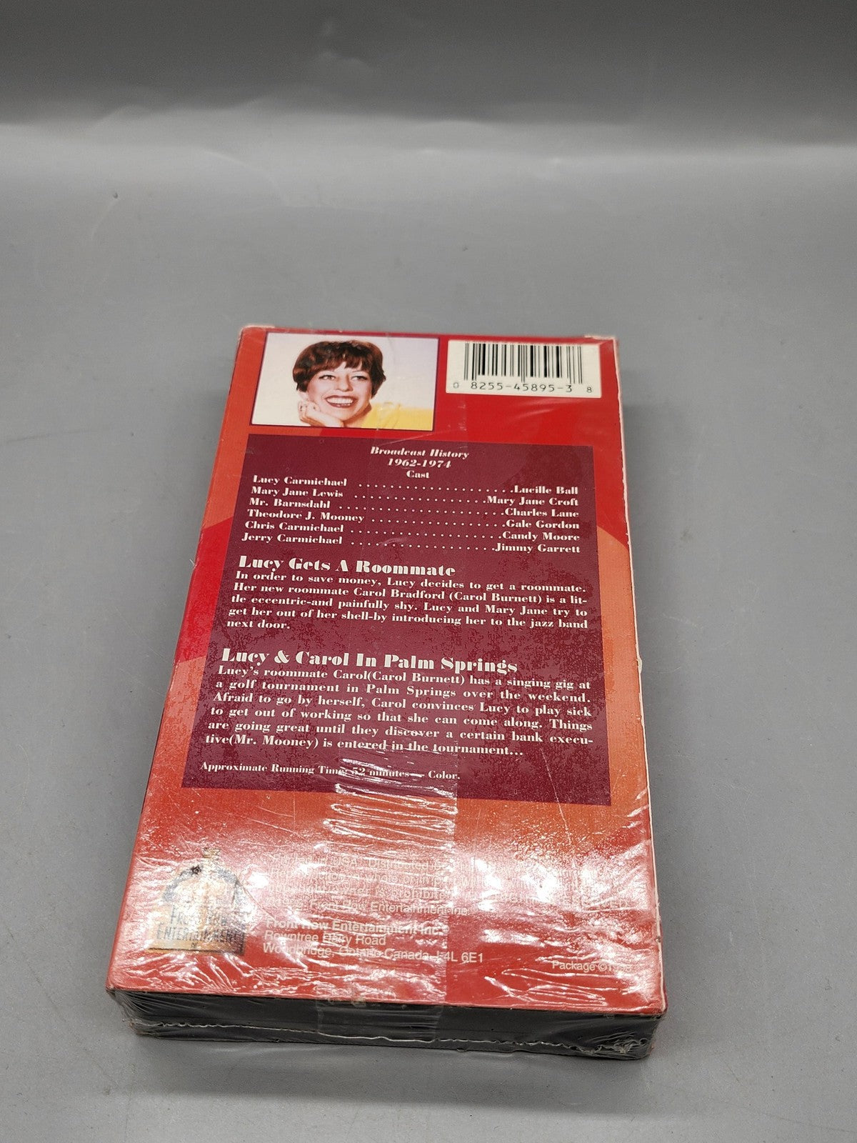 Vintage The Lucy Show Lucy Gets A Roommate VHS Tape Carol Burnett TV Comedy