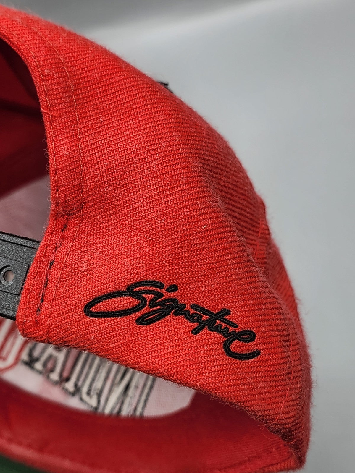 Vintage Indiana Hoosiers IU Script Snapback The Signature Designer Award Hat