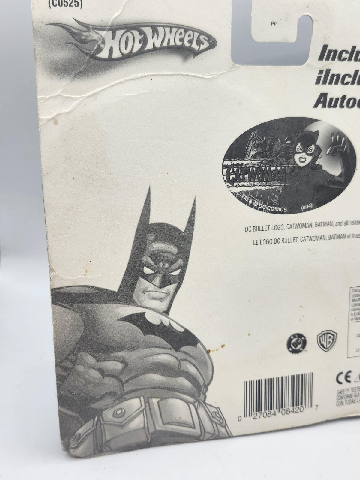 Vintage Hot Wheels Batman Vs Catwoman 1:64 Diecast Car 2-Pack New Carded