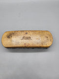 Empire Shoe Polisher Brush Mens Size 10 Brown Horsehair Leather Oxford Care USA