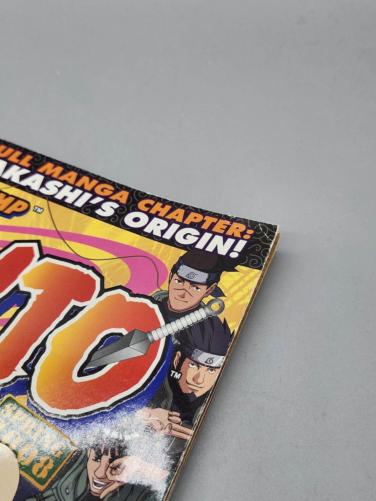 Naruto Collector Magazine Spring 2008 Shonen Jump Anime Manga Card Game PB USA