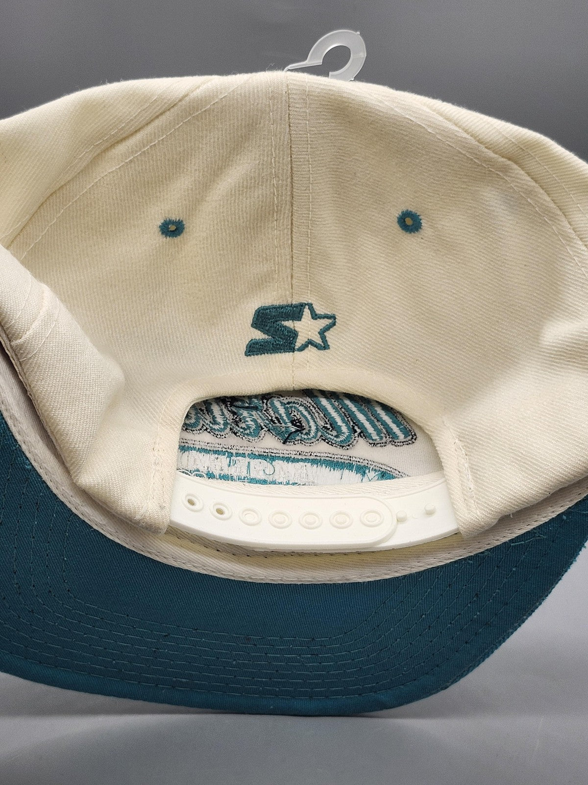 Vintage Florida Marlins Hat Cap Snap Back One Size MLB Baseball Starter Blue