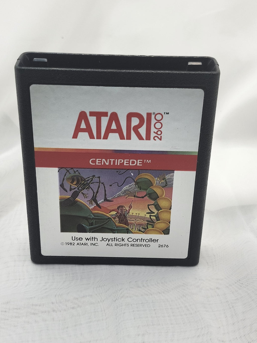 Centipede & Yars' Revenge Atari 2600 Game Carts Atari Arcade NTSC-U/C 1981 1982